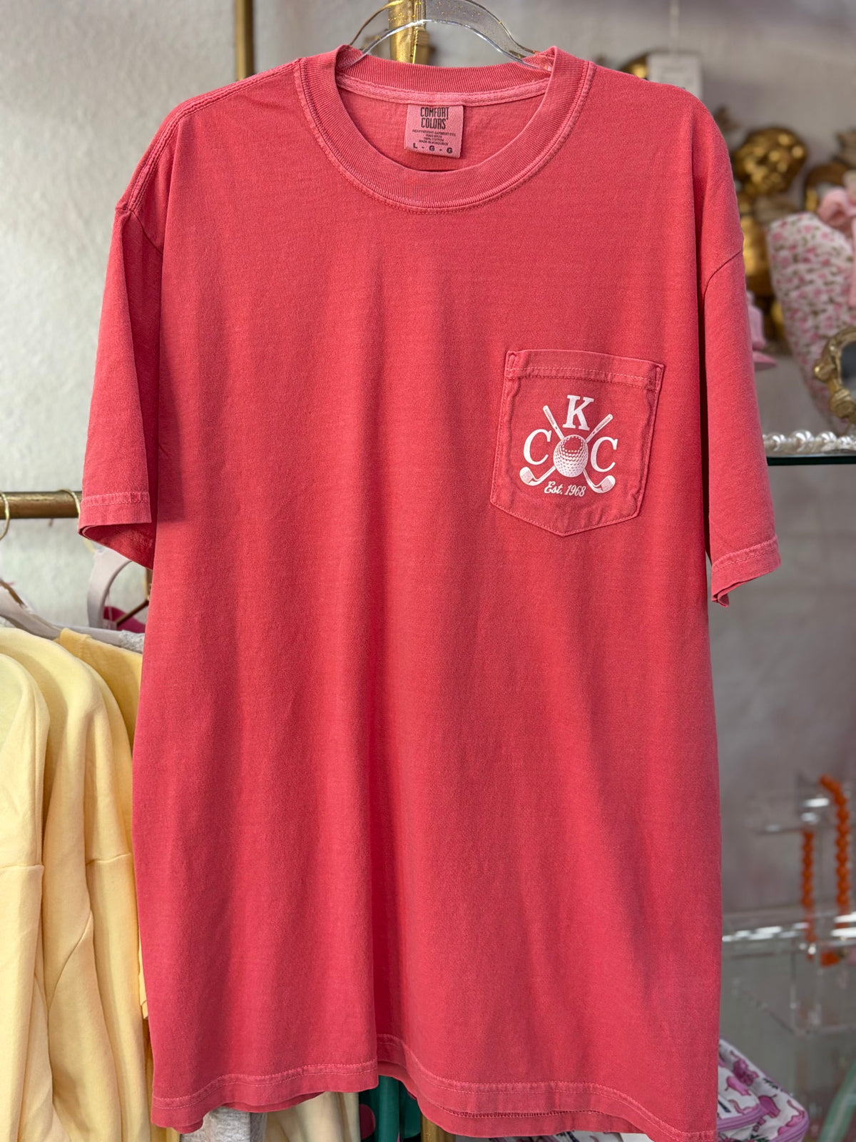 Comfort Color Watermelon Knoll's Tee