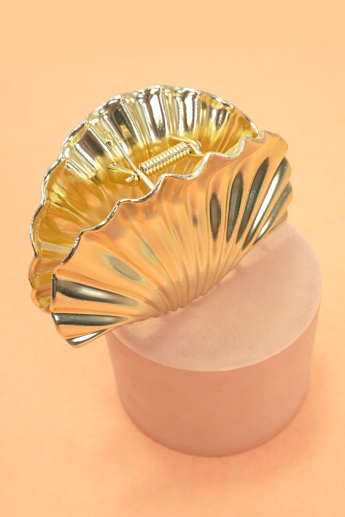 Seashell Gold Alloy Hair Claw Hair Clip
