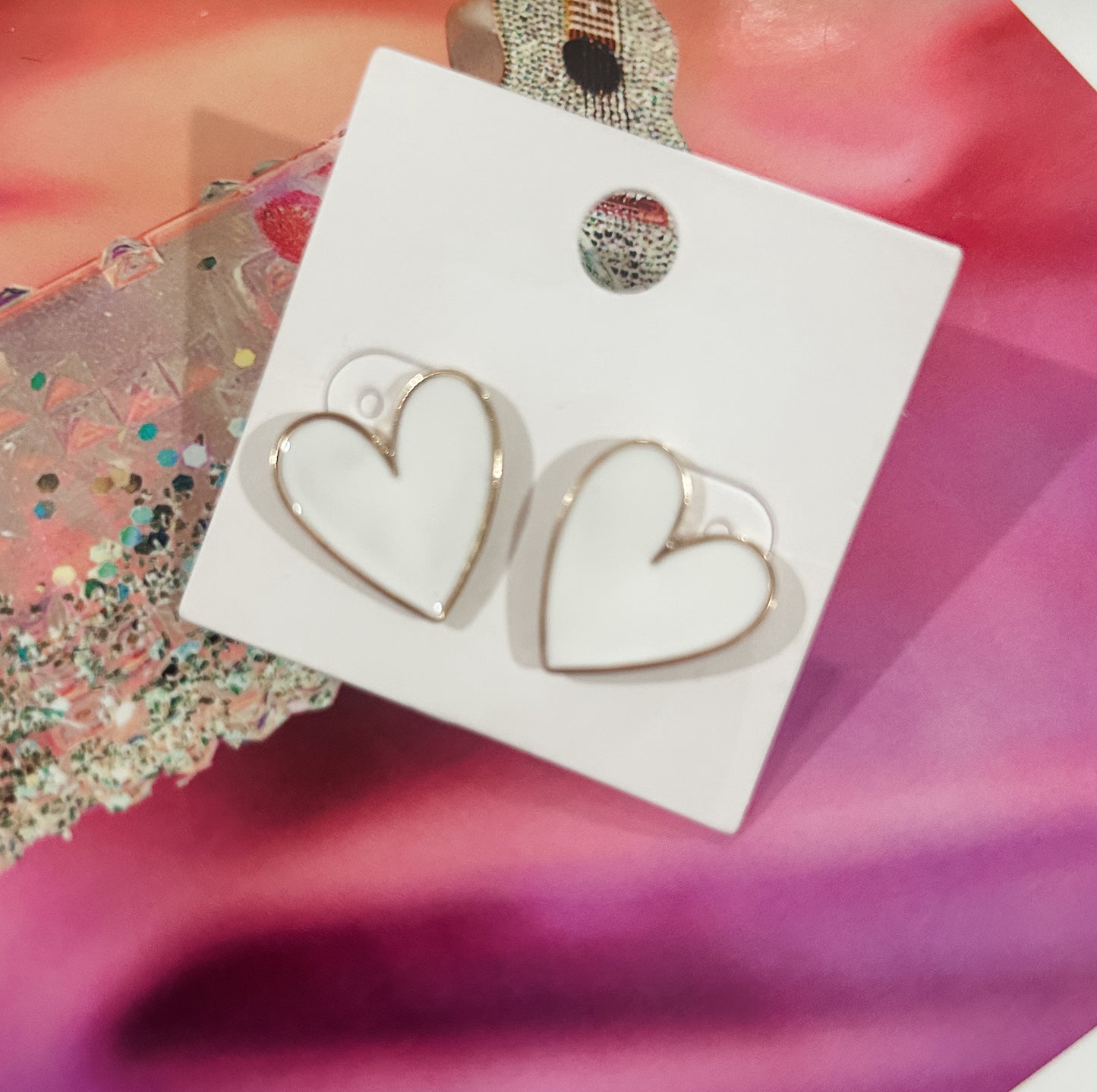 Pure Intentions Heart Studs