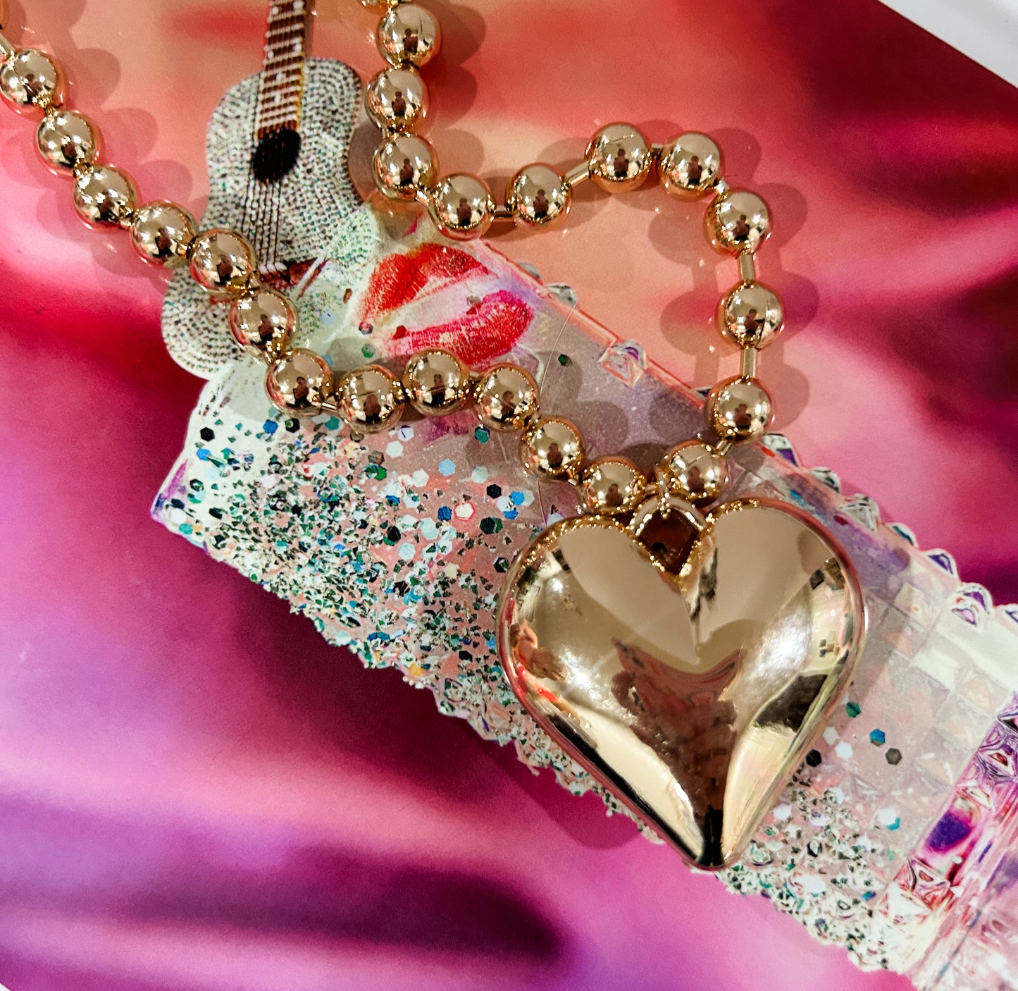 Heartbreaker Pendant Necklace 24"