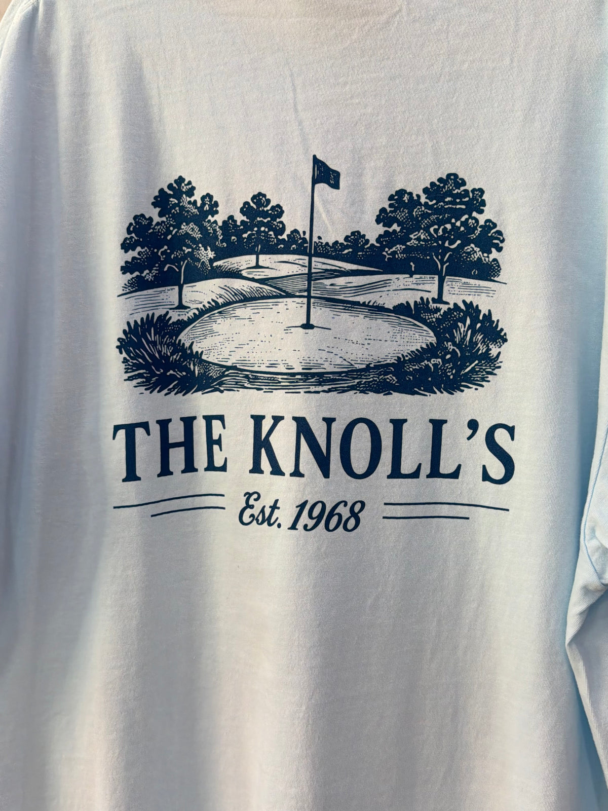 Comfort Color Chambray Knoll's Tee