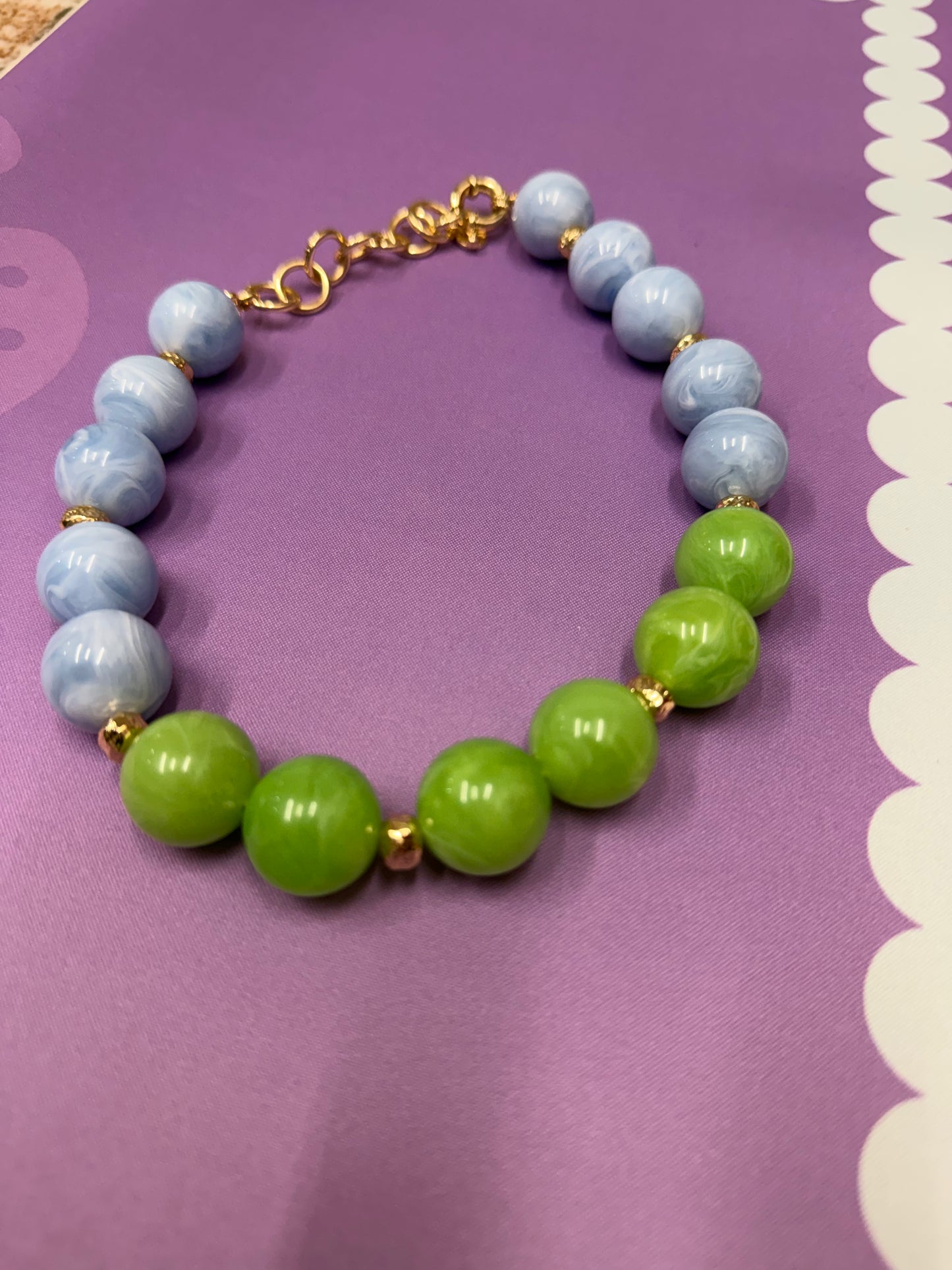 Coastal Town Ball Necklace