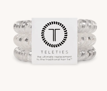 Silver Slay Large Hair Ties