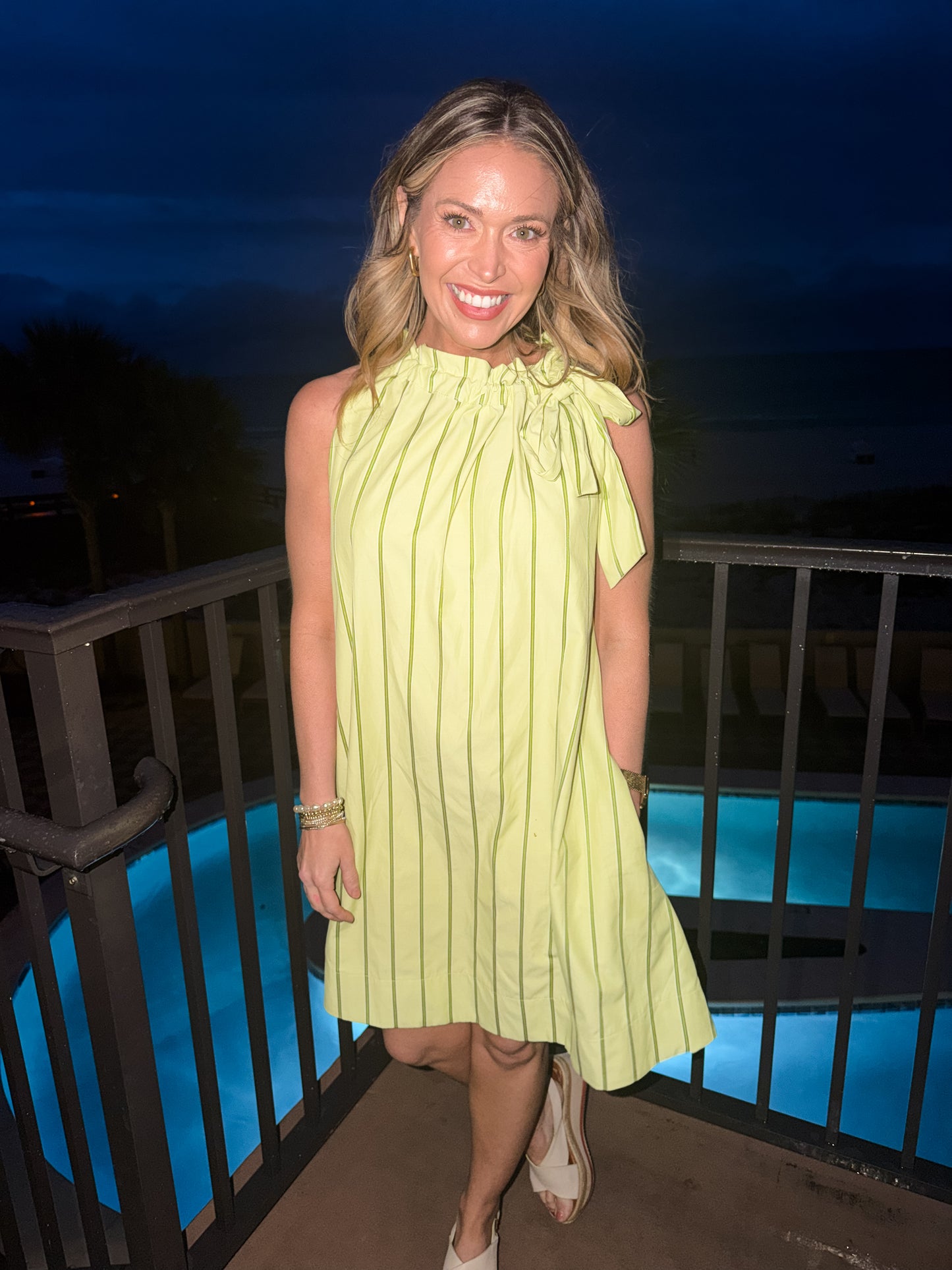 Kiki - Tie Neck Dress