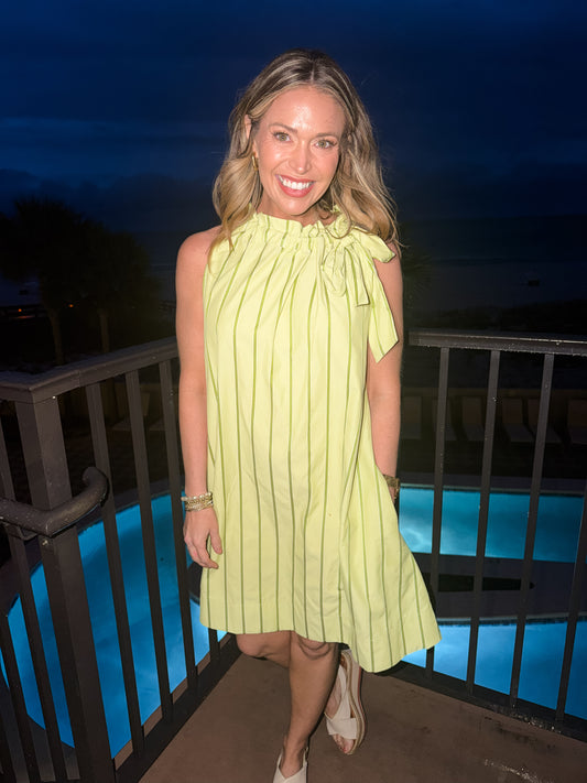 Kiki - Tie Neck Dress