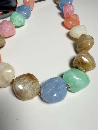 Sunday Sorbet Stone Necklaxe