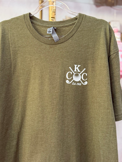 Next Level Military Green Knoll's Tee