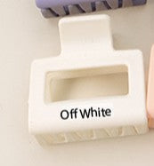 Matte Hair Claw Clips