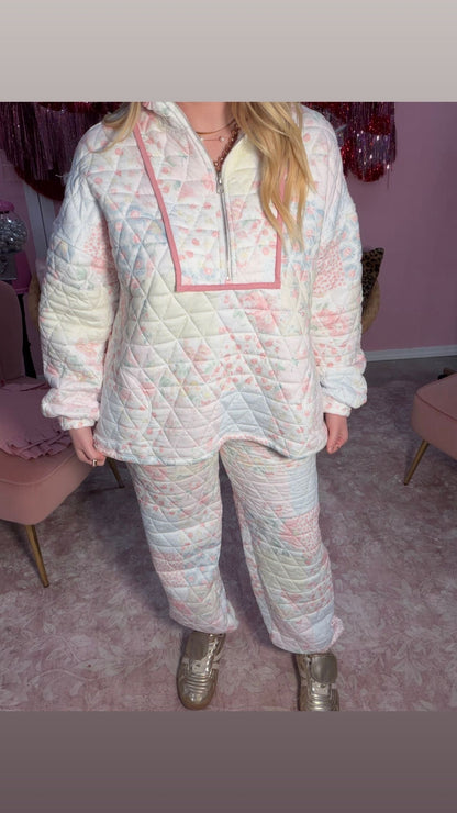 Quilted Cutie Quarter Zip