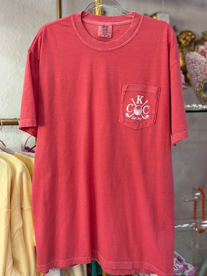 Comfort Color Watermelon Knoll's Tee