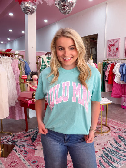 LULU MAC Polka Dot Mint Tee