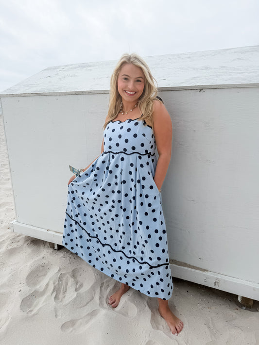 Marlowe - Polka Dot Maxi