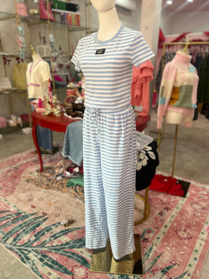 Cloudy Days Striped Pants