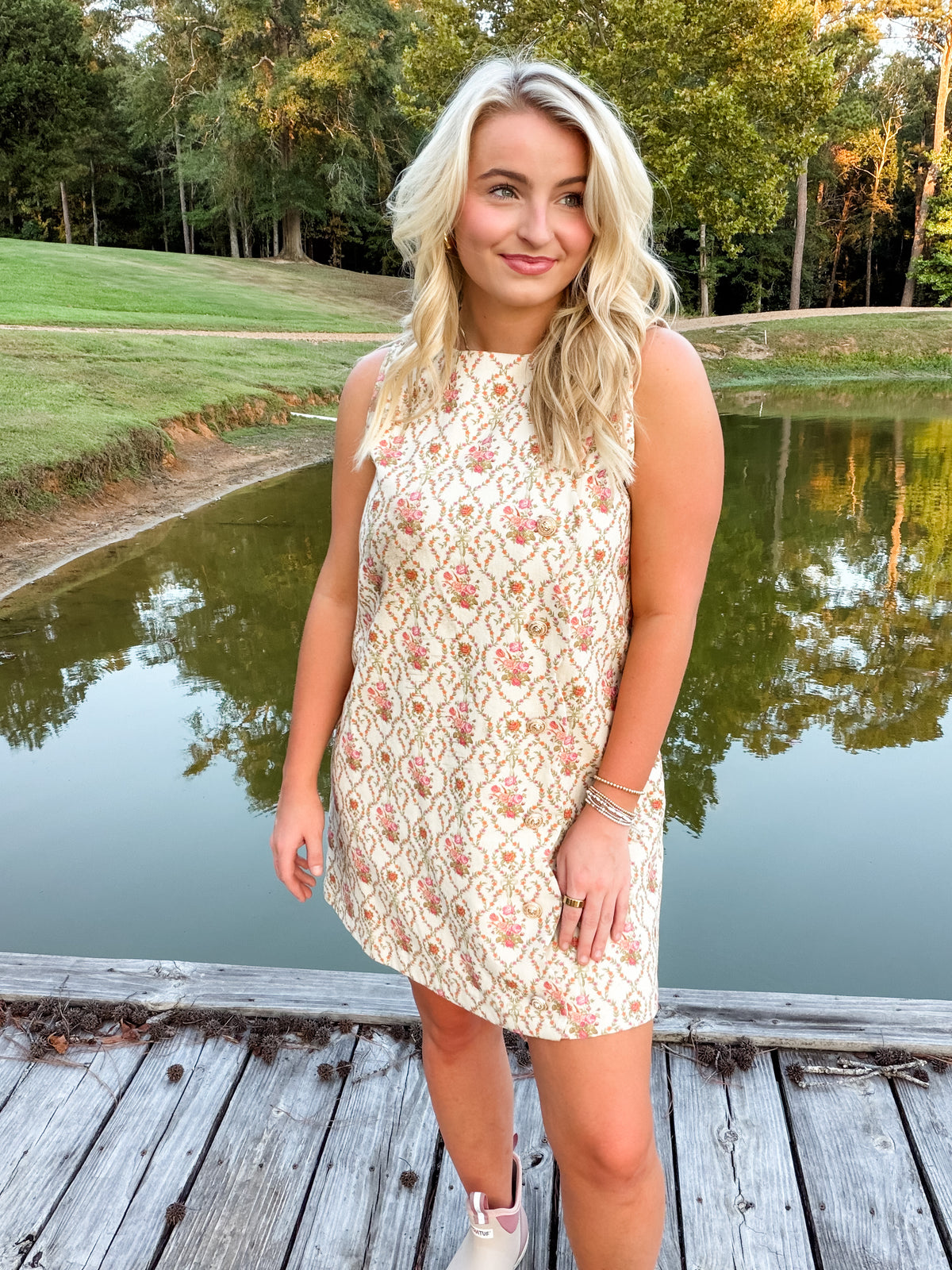 Whispering Blooms Dress