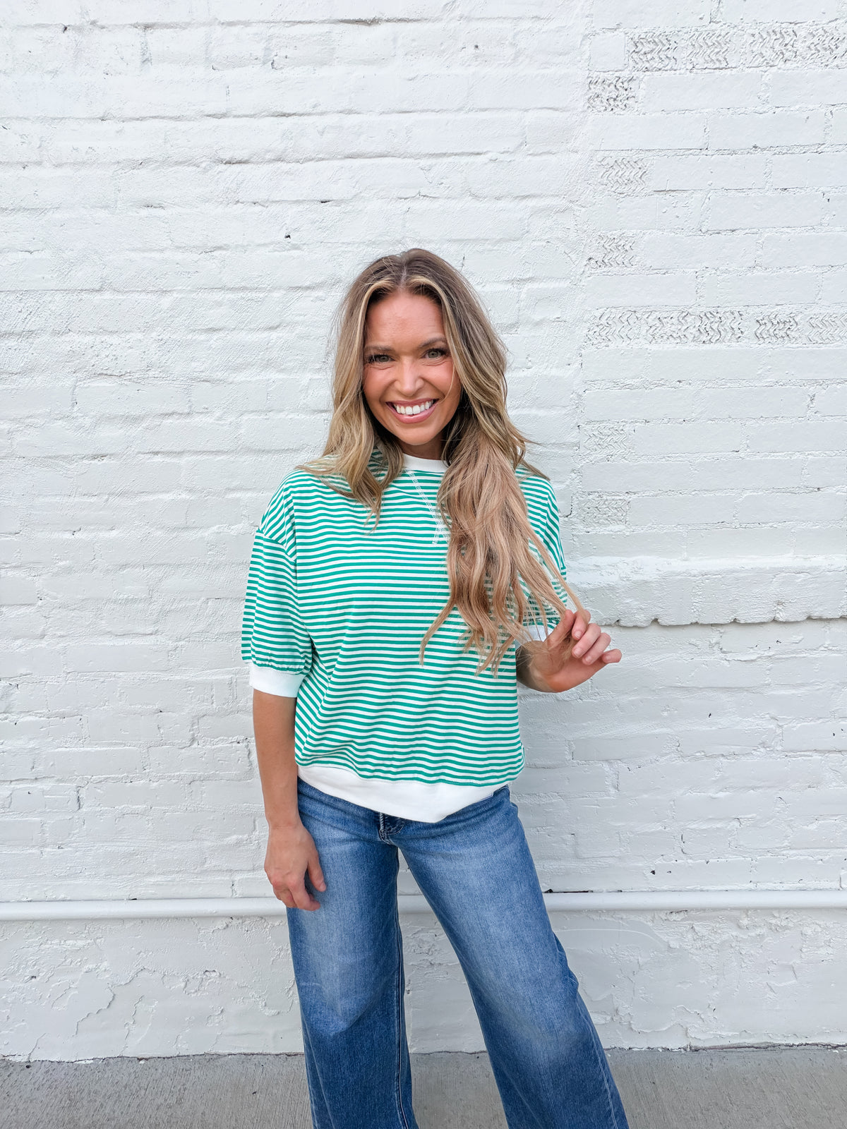Kelly Striped Top