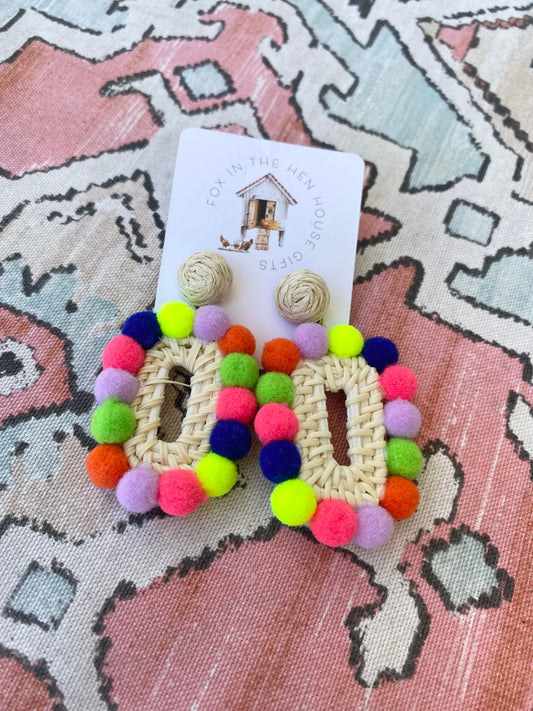 The Pom Earring