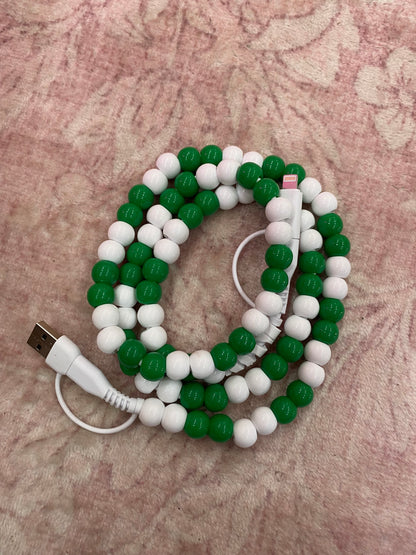 Beaded Phone Charging Cord