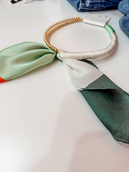 The Greenbrier Scarf Necklace