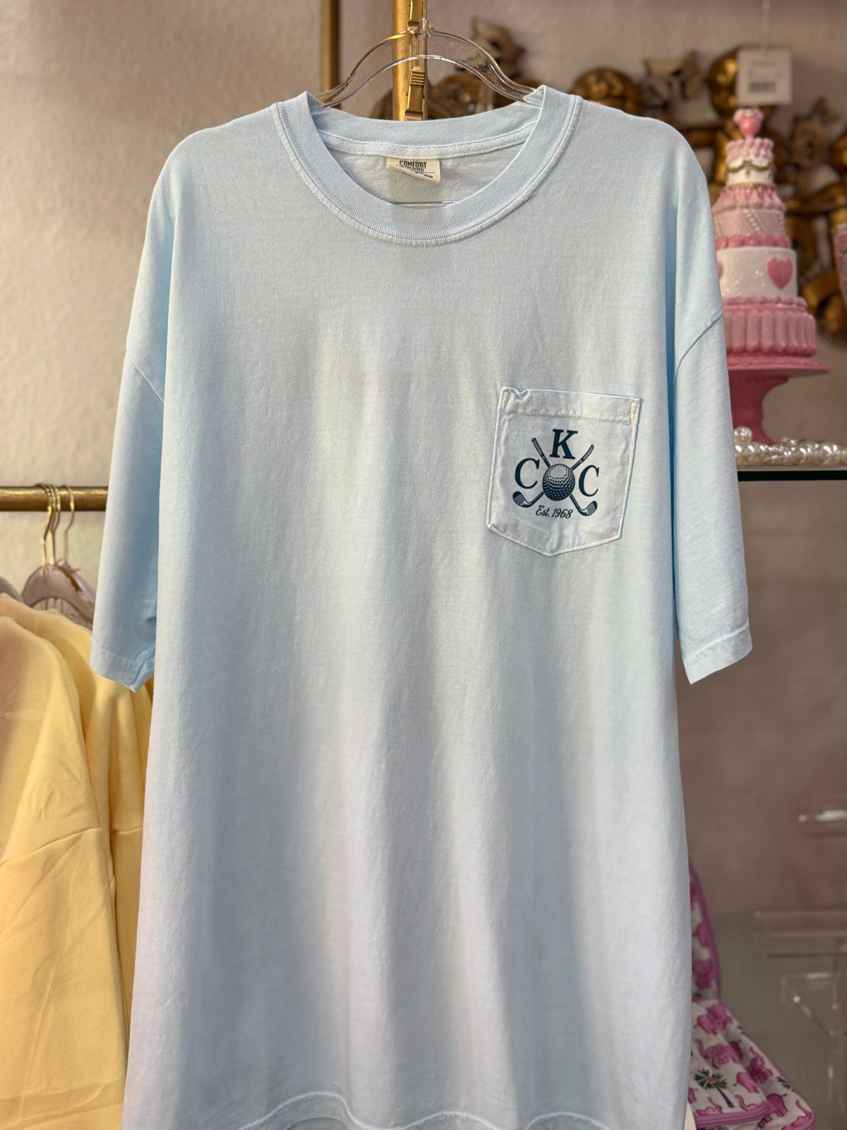 Comfort Color Chambray Knoll's Tee