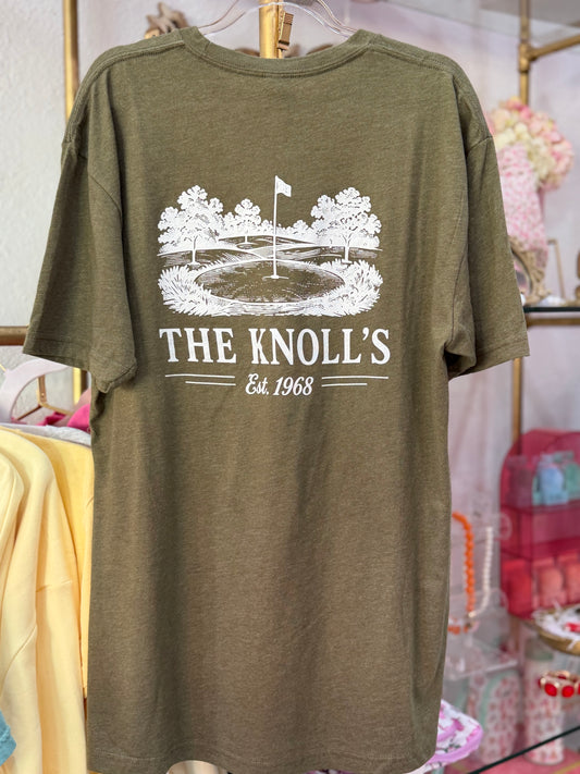 Next Level Military Green Knoll's Tee