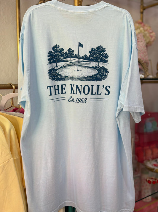 Comfort Color Chambray Knoll's Tee
