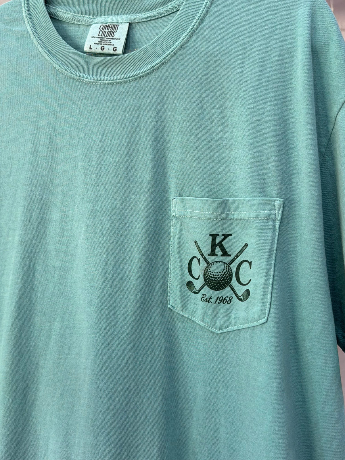 Comfort Color Seafoam Knoll's Tee