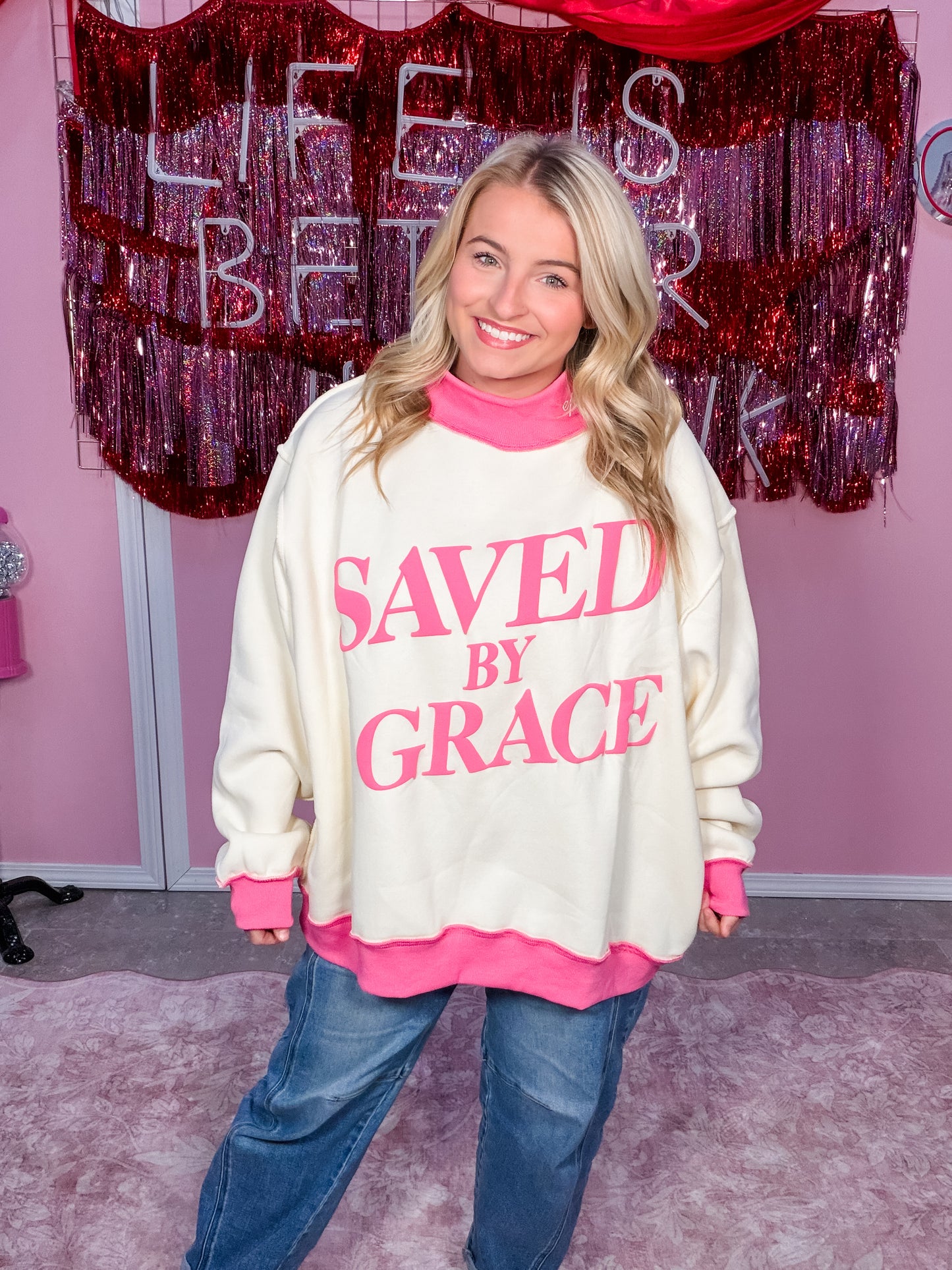 Saved By Grace Mockneck