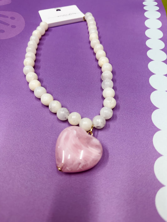 Queen of Hearts Beaded Necklaces