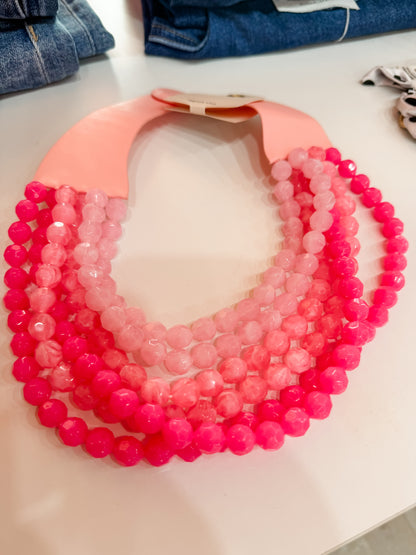 A Colorful Bunch Beaded Necklace
