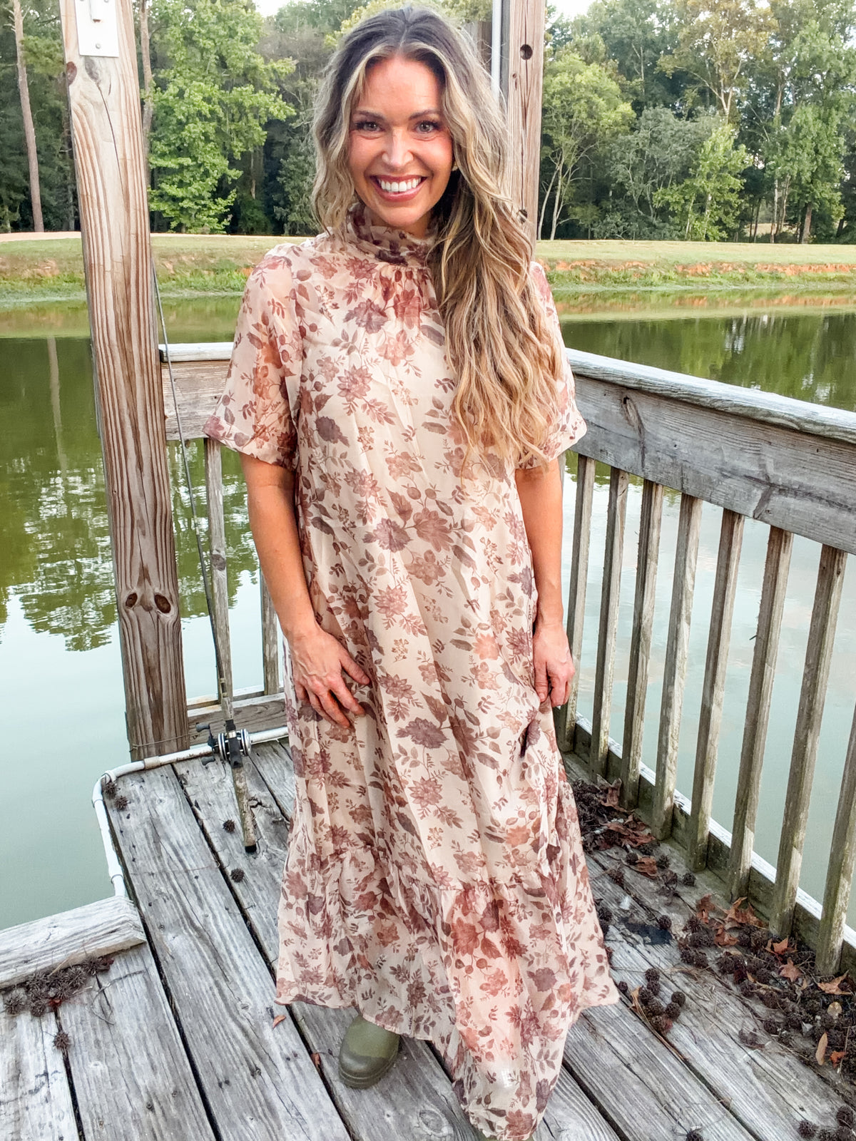 Autumn Affair Maxi Dress