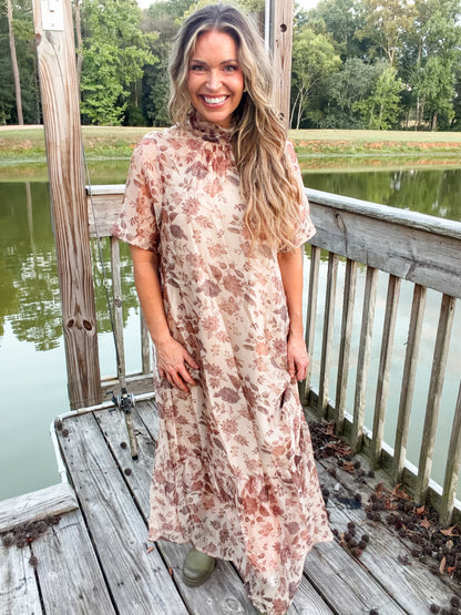 Autumn Affair Maxi Dress