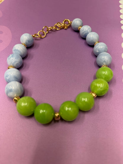 Coastal Town Ball Necklace