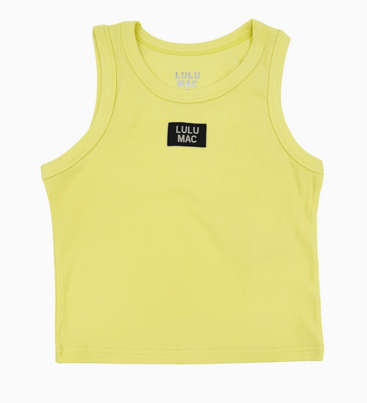 Neon Yellow Tank Top