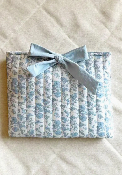 Phoebe Blue Floral Bible Cover