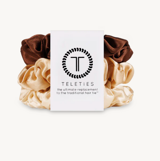 For the Love of Nudes Small Silk Scrunchies - Small