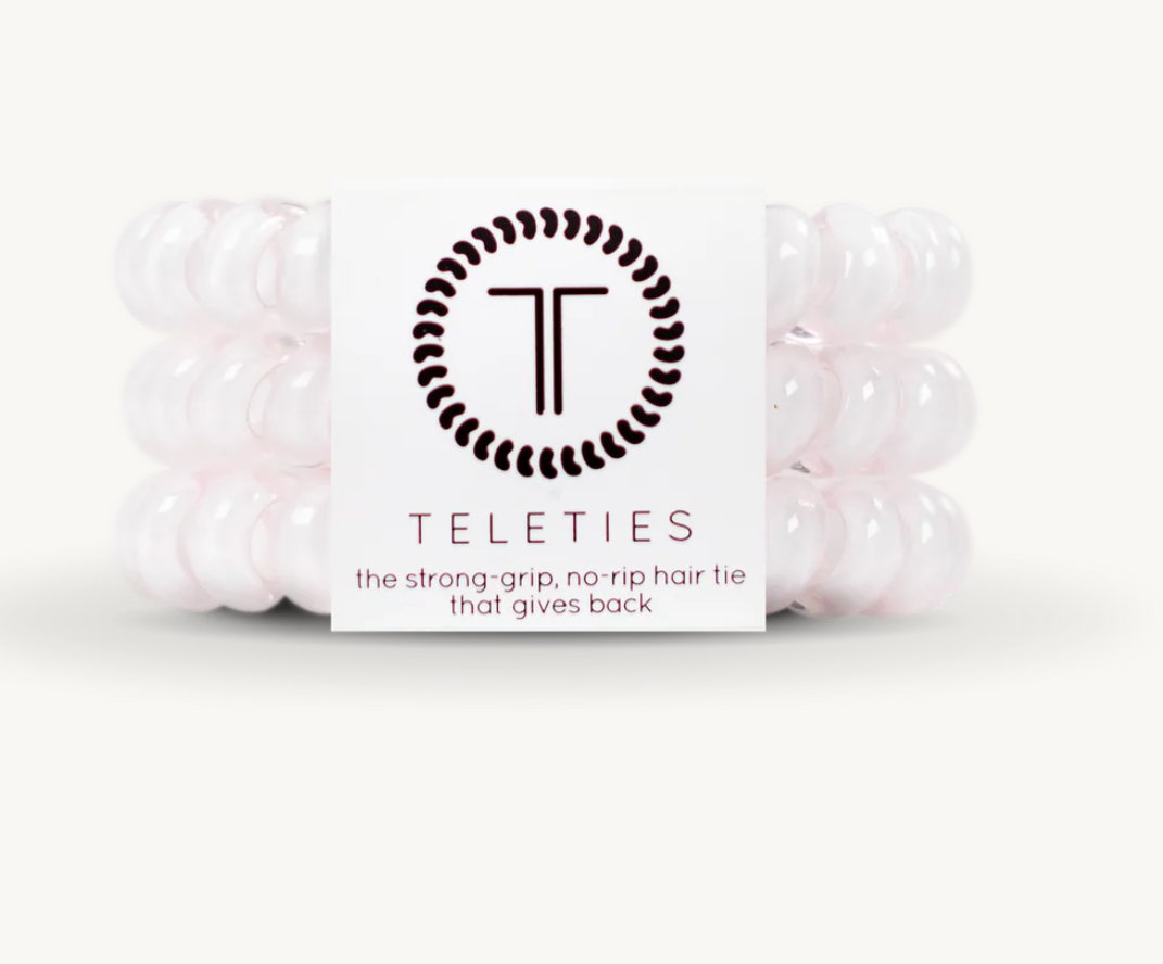Rose Water Pink Hair Ties