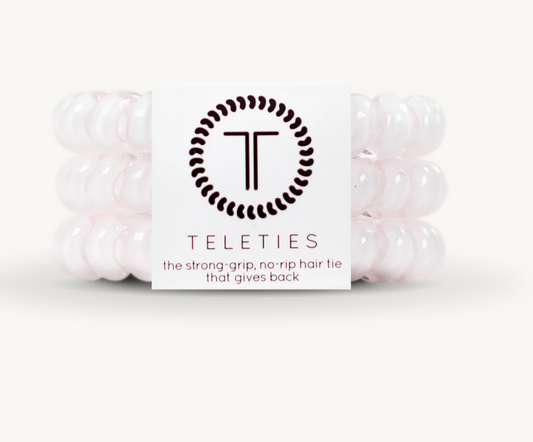 Rose Water Pink Hair Ties