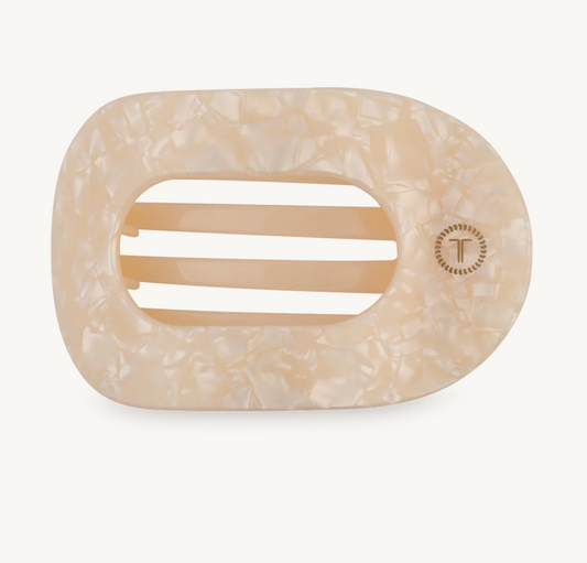 Soft Surf Medium Flat Round Hair Clip
