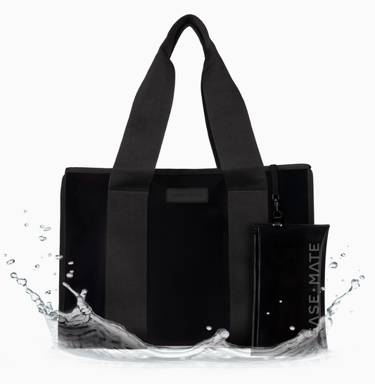 Case-Mate Midnight Black Jelly Tote Bag