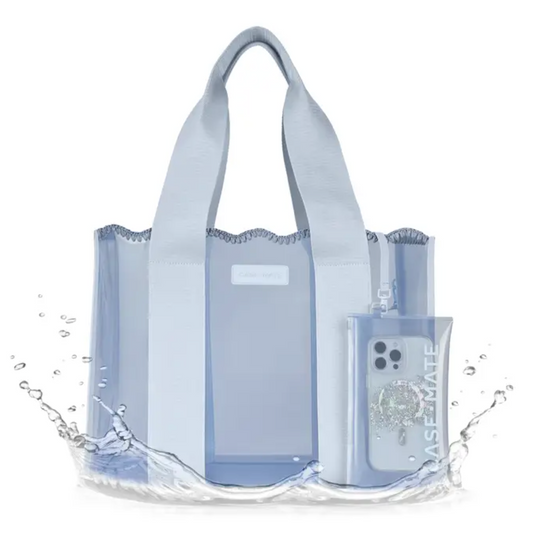 Case-Mate Carolina Blue Wave Jelly Tote Bag