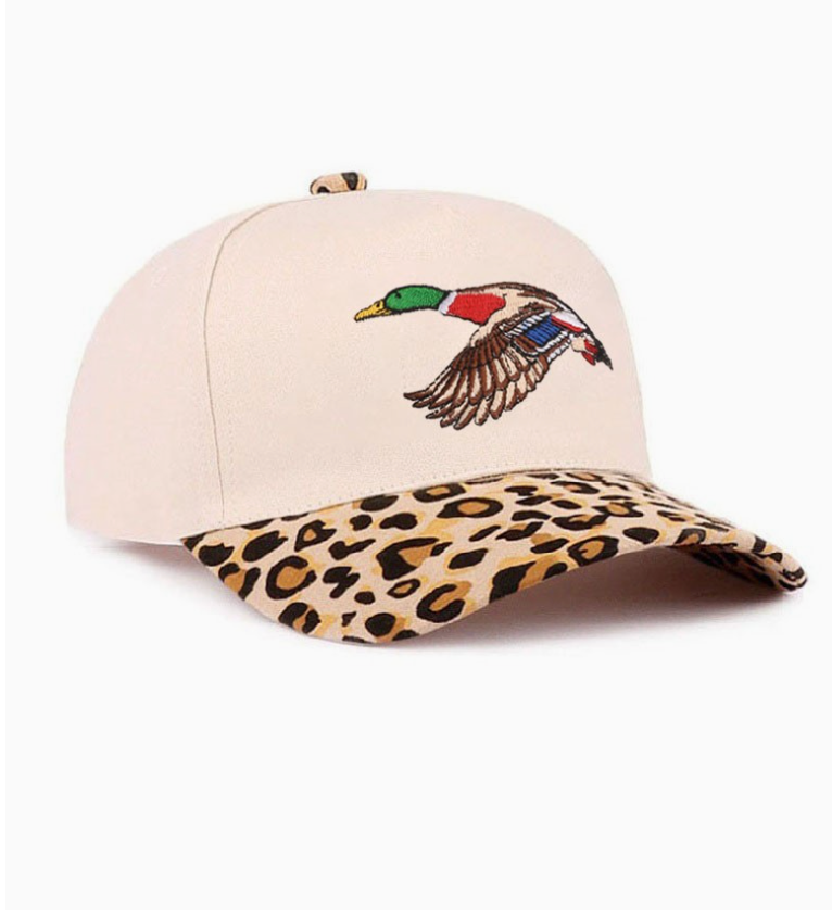 Mallard Leopard Hat