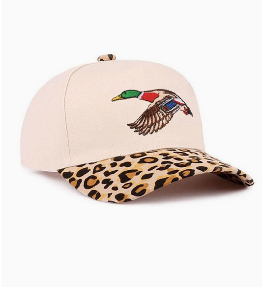Mallard Leopard Hat