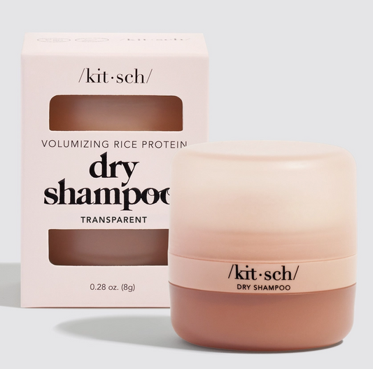 Light Volumizing Rice Protein Dry Shampoo with Puff